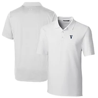 Men's Cutter & Buck White Villanova Wildcats Logo Big Tall Forge Stretch Polo