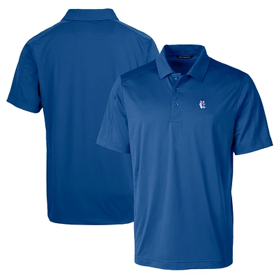 Men's Cutter & Buck Royal Fresno State Bulldogs Team Logo Big Tall Prospect Textured Stretch Polo