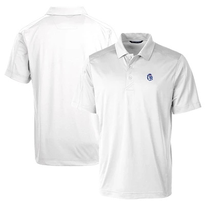 Men's Cutter & Buck Fresno State Bulldogs Team Logo Big Tall Prospect Textured Stretch Polo
