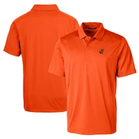 Men's Cutter & Buck Orange Florida Gators Team Logo Big & Tall Prospect Textured Stretch Polo