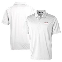 Men's Cutter & Buck White Texas Tech Red Raiders Team Logo Big Tall Prospect Textured Stretch Polo