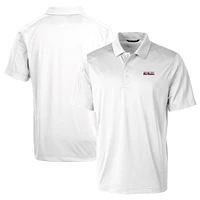 Men's Cutter & Buck White Texas Tech Red Raiders Team Logo Big Tall Prospect Textured Stretch Polo