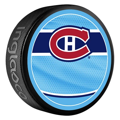 Montreal Canadiens Inglasco 2022 Reverse Retro Hockey Puck
