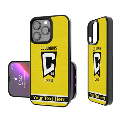 Columbus Crew Personalized Stripe Design iPhone Bump Case