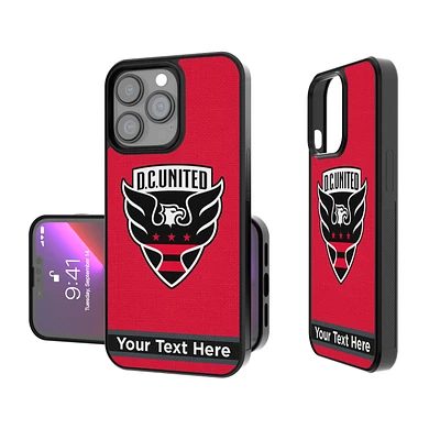 D.C. United Personalized Stripe Design iPhone Bump Case