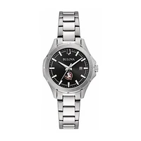 Women's Bulova Black Florida State Seminoles Stainless Steel Sport Classic Watch