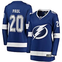 Women's Fanatics Nicholas Paul Blue Tampa Bay Lightning Home Breakaway Player Jersey