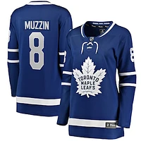 Women's Fanatics Jake Muzzin Blue Toronto Maple Leafs Home Breakaway Player Jersey