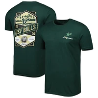 Men's Green South Florida Bulls Double Diamond Crest T-Shirt