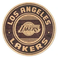 Los Angeles Lakers 23'' x 23'' Circle Logo Wood Sign