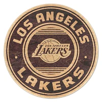 Los Angeles Lakers 23'' x 23'' Circle Logo Wood Sign