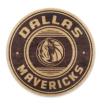 Dallas Mavericks 23'' x 23'' Circle Logo Wood Sign