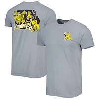 Men's Graphite Iowa Hawkeyes Vault State Comfort T-Shirt