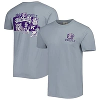 Men's Graphite Kansas State Wildcats Vault Comfort T-Shirt