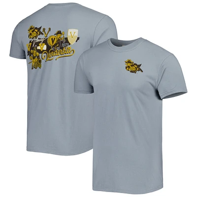 Men's Graphite Vanderbilt Commodores College Vault State Comfort T-Shirt