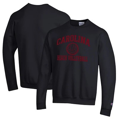 Men's Champion South Carolina Gamecocks Icon Beach Volleyball Powerblend Pullover Sweatshirt