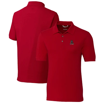 Men's Cutter & Buck Alabama Crimson Tide Advantage Tri-Blend DryTec Pique Polo