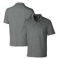 Men's Cutter & Buck Steel Cincinnati Bearcats DryTec Genre Textured Solid Polo