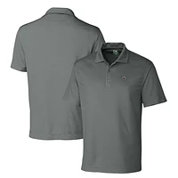 Men's Cutter & Buck Steel Cincinnati Bearcats DryTec Genre Textured Solid Polo