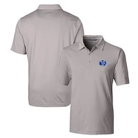 Men's Cutter & Buck Air Force Falcons Forge Pencil Stripe Stretch Polo