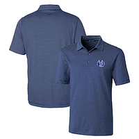 Men's Cutter & Buck Royal Air Force Falcons Forge Pencil Stripe Stretch Polo
