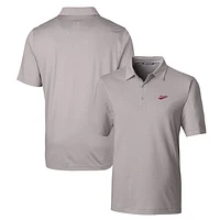 Men's Cutter & Buck New Mexico State Aggies Forge Pencil Stripe Stretch Polo