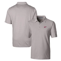 Men's Cutter & Buck New Mexico State Aggies Forge Pencil Stripe Stretch Polo