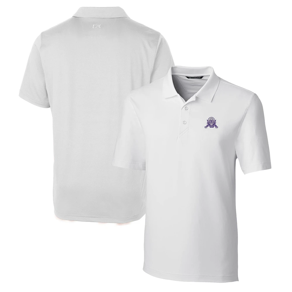 Men's Cutter & Buck Northwestern Wildcats Forge Stretch Polo