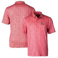 Men's Cutter & Buck NC State Wolfpack Pike Constellation Stretch Polo