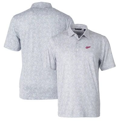 Men's Cutter & Buck New Mexico State Aggies Pike Constellation Stretch Polo