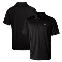 Cutter & Buck Black Cincinnati Bearcats Primary Team Logo Prospect Textured Stretch Polo