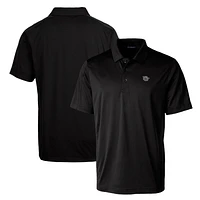 Cutter & Buck Black Cincinnati Bearcats Primary Team Logo Prospect Textured Stretch Polo