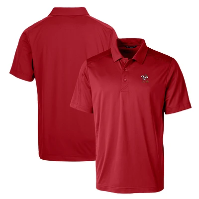 Cutter & Buck Louisville Cardinals Primary Team Logo Prospect Textured Stretch Polo