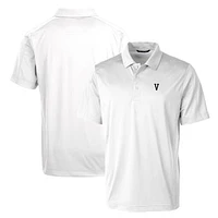 Cutter & Buck White Villanova Wildcats Primary Team Logo Prospect Textured Stretch Polo