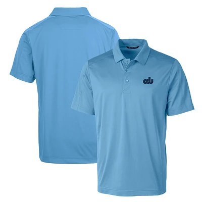 Cutter & Buck Light Blue Old Dominion Monarchs Primary Team Logo Prospect Textured Stretch Polo