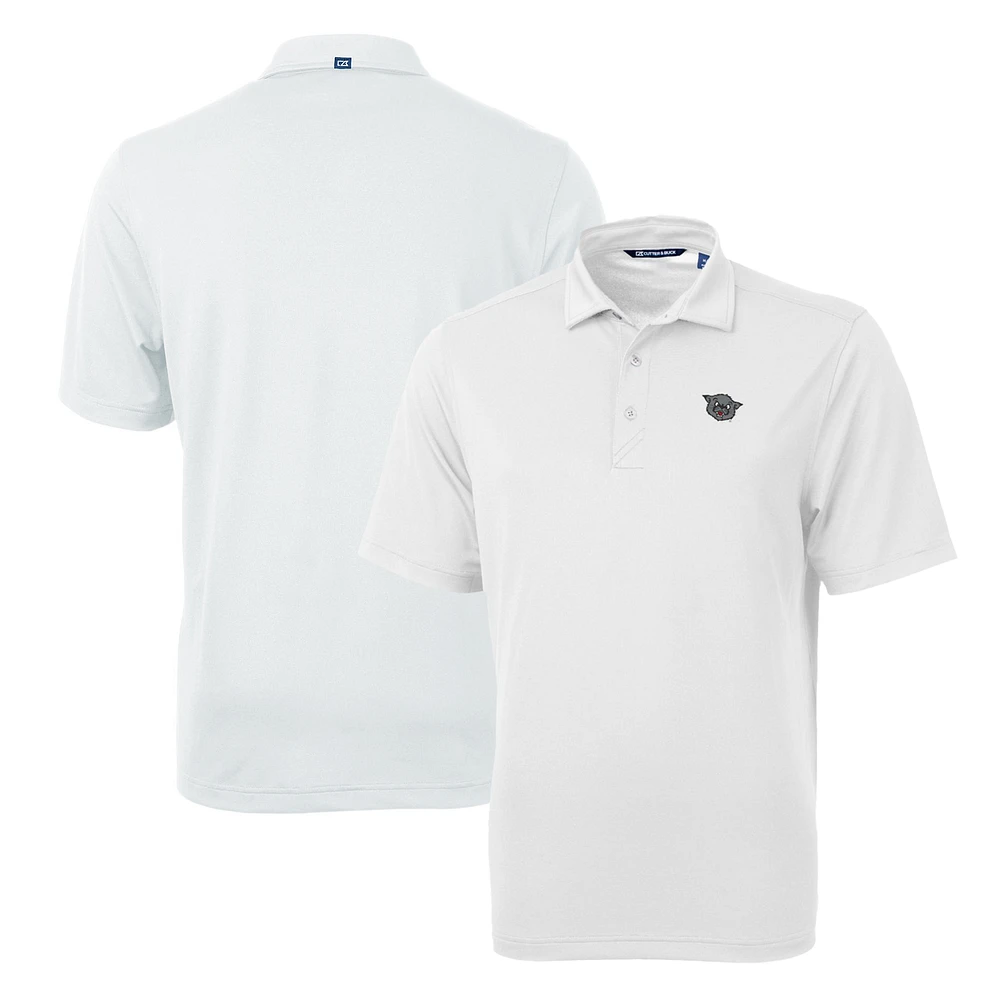 Men's Cutter & Buck White Cincinnati Bearcats Team Logo Virtue Eco Pique Recycled Polo