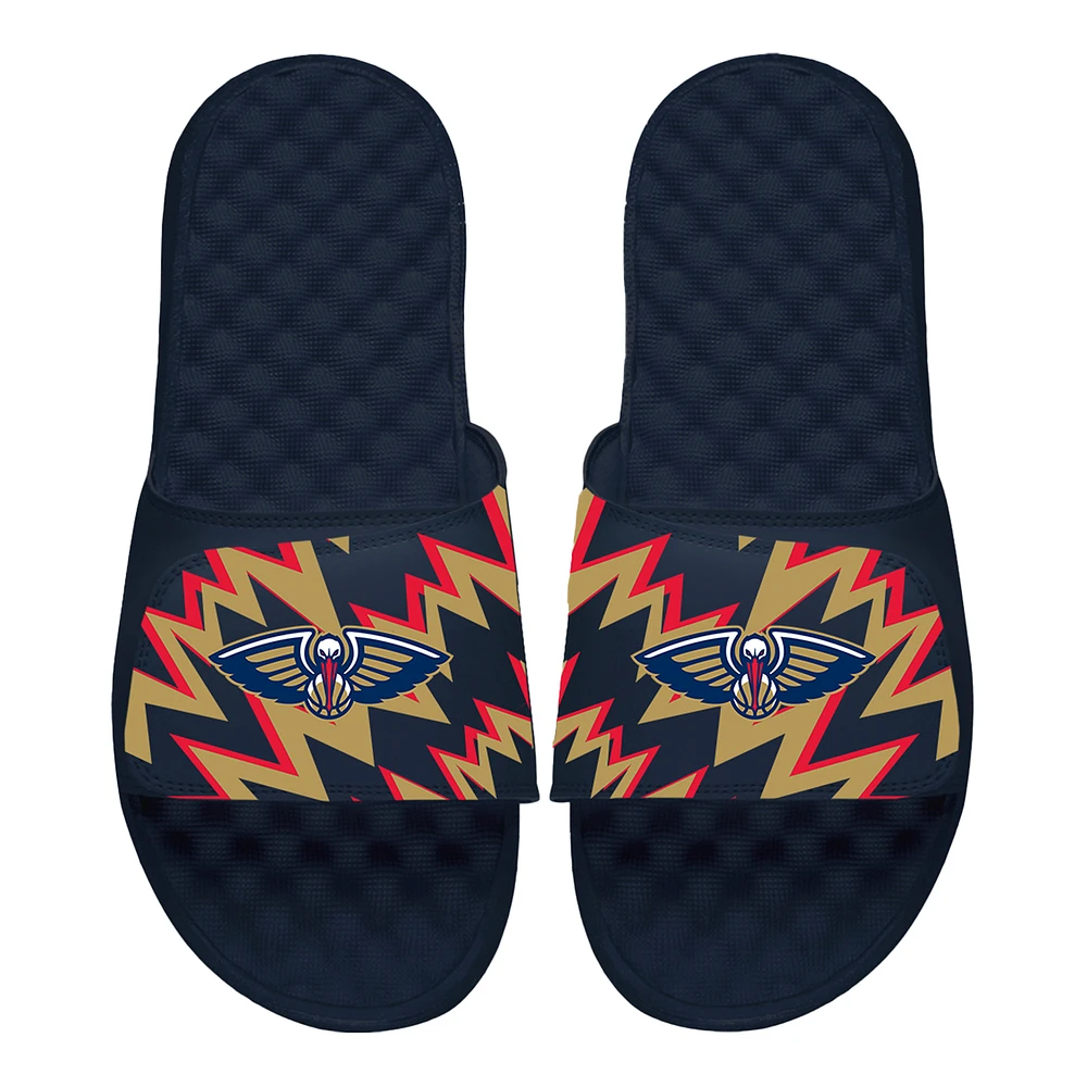 Youth ISlide Navy New Orleans Pelicans High Energy Slide Sandals