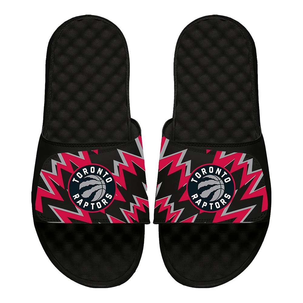 Youth ISlide Black Toronto Raptors High Energy Slide Sandals