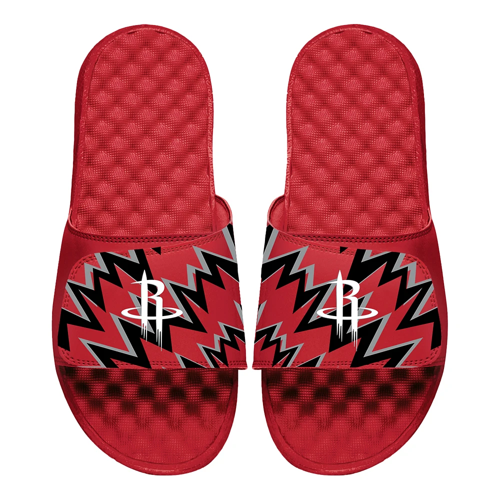 Youth ISlide Red Houston Rockets High Energy Slide Sandals