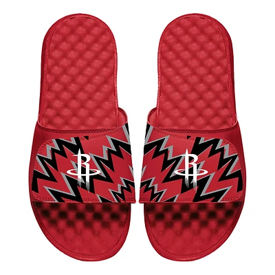 Youth ISlide Red Houston Rockets High Energy Slide Sandals