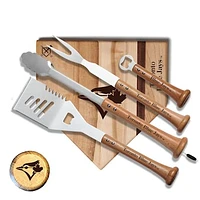 Baseball BBQ Toronto Blue Jays 17'' Grand Slam Combo Set
