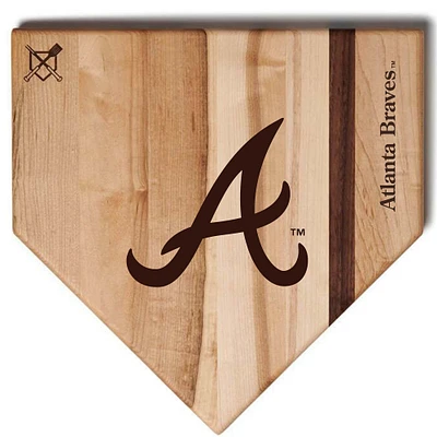 Baseball BBQ Atlanta Braves 12'' x 12'' Home Plate Cutting Board