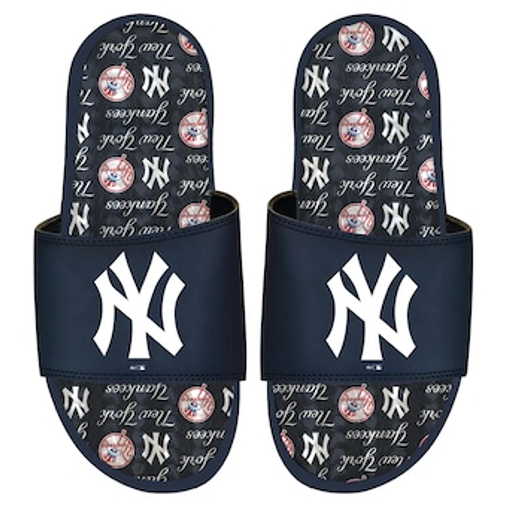 ISlide New York Yankees Team Pattern Gel Slide Sandals