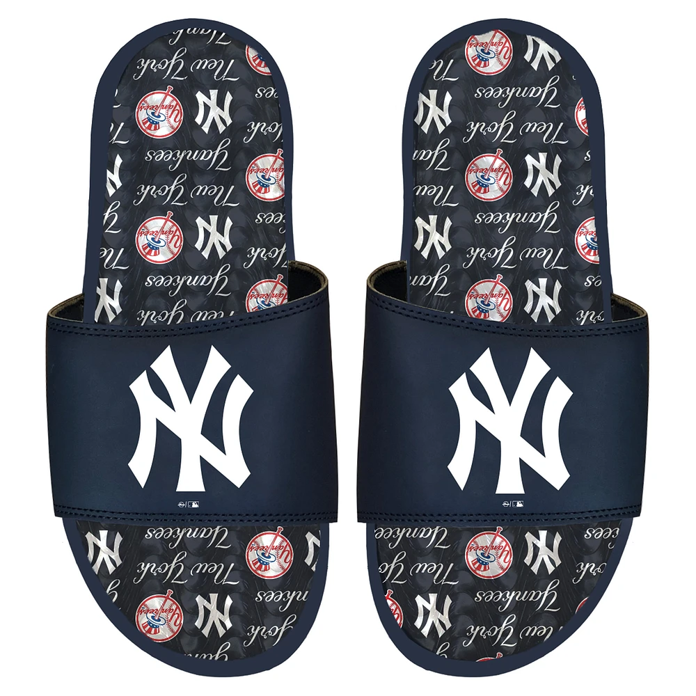 ISlide New York Yankees Team Pattern Gel Slide Sandals