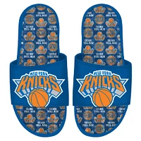 Youth ISlide New York Knicks Team Pattern Gel Slide Sandals