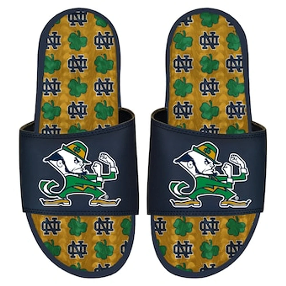 Youth ISlide Notre Dame Fighting Irish Team Pattern Gel Slide Sandals