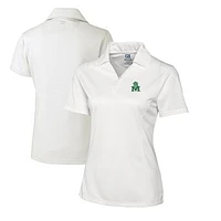 Women's Cutter & Buck Marshall Thundering Herd CB DryTec Genre Textured Solid Polo