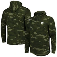 Men's LEGENDS Camo Fanatics Corporate Hawthorne Tech Tri-Blend Pullover Hoodie