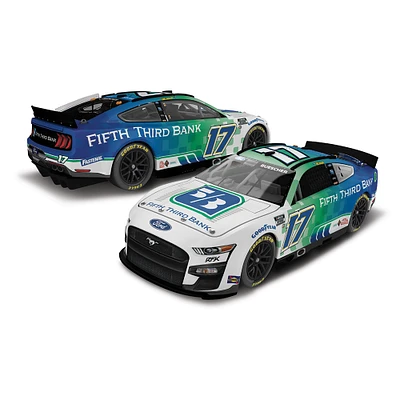 Action Racing Chris Buescher 2023 #17 Fifth Third Bank 1:24 Elite Die-Cast Ford Mustang