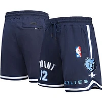 Men's Pro Standard Ja Morant Navy Memphis Grizzlies Player Replica Shorts